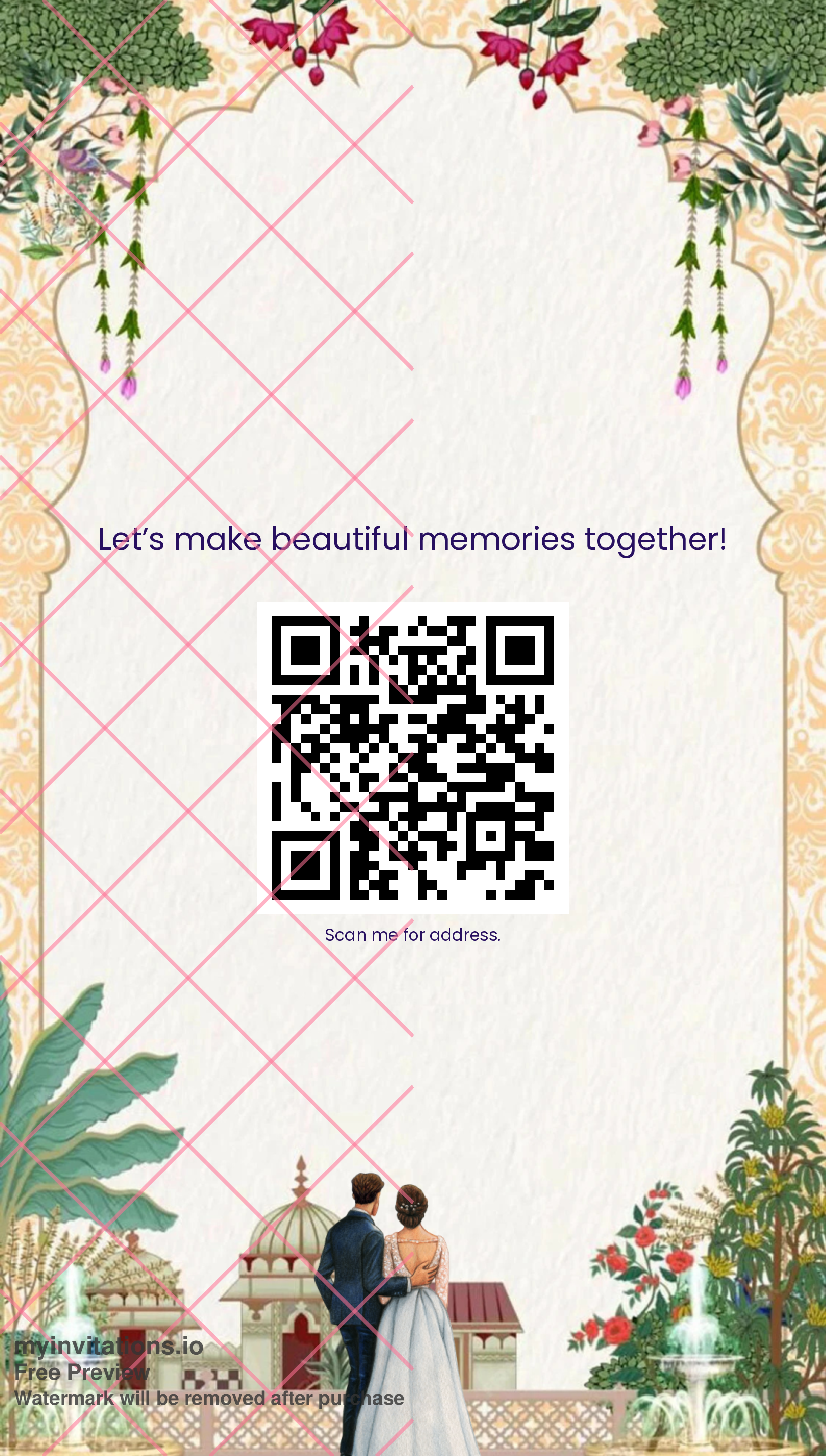 Anniversary invitation two page