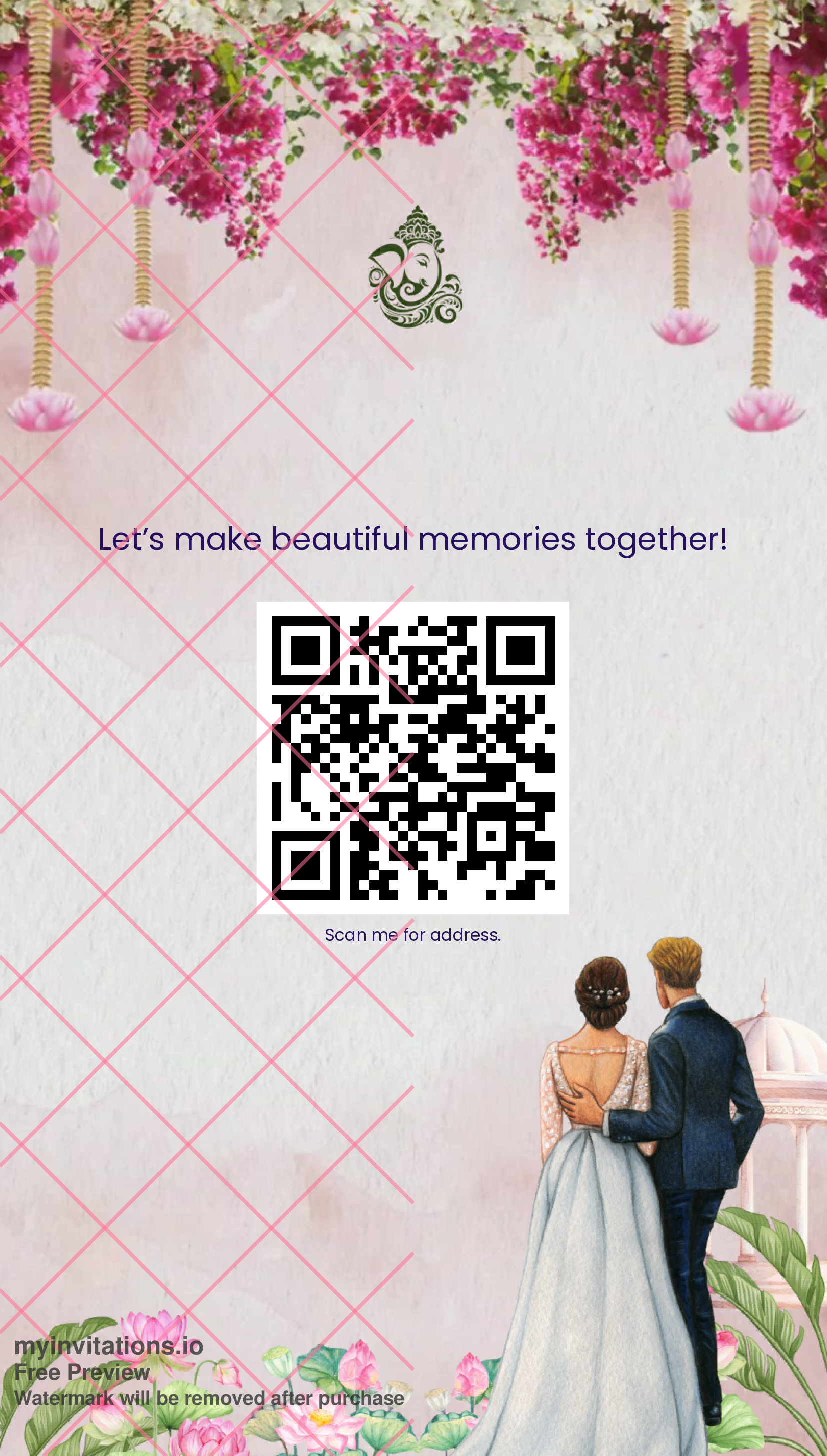 Anniversary invitation two page