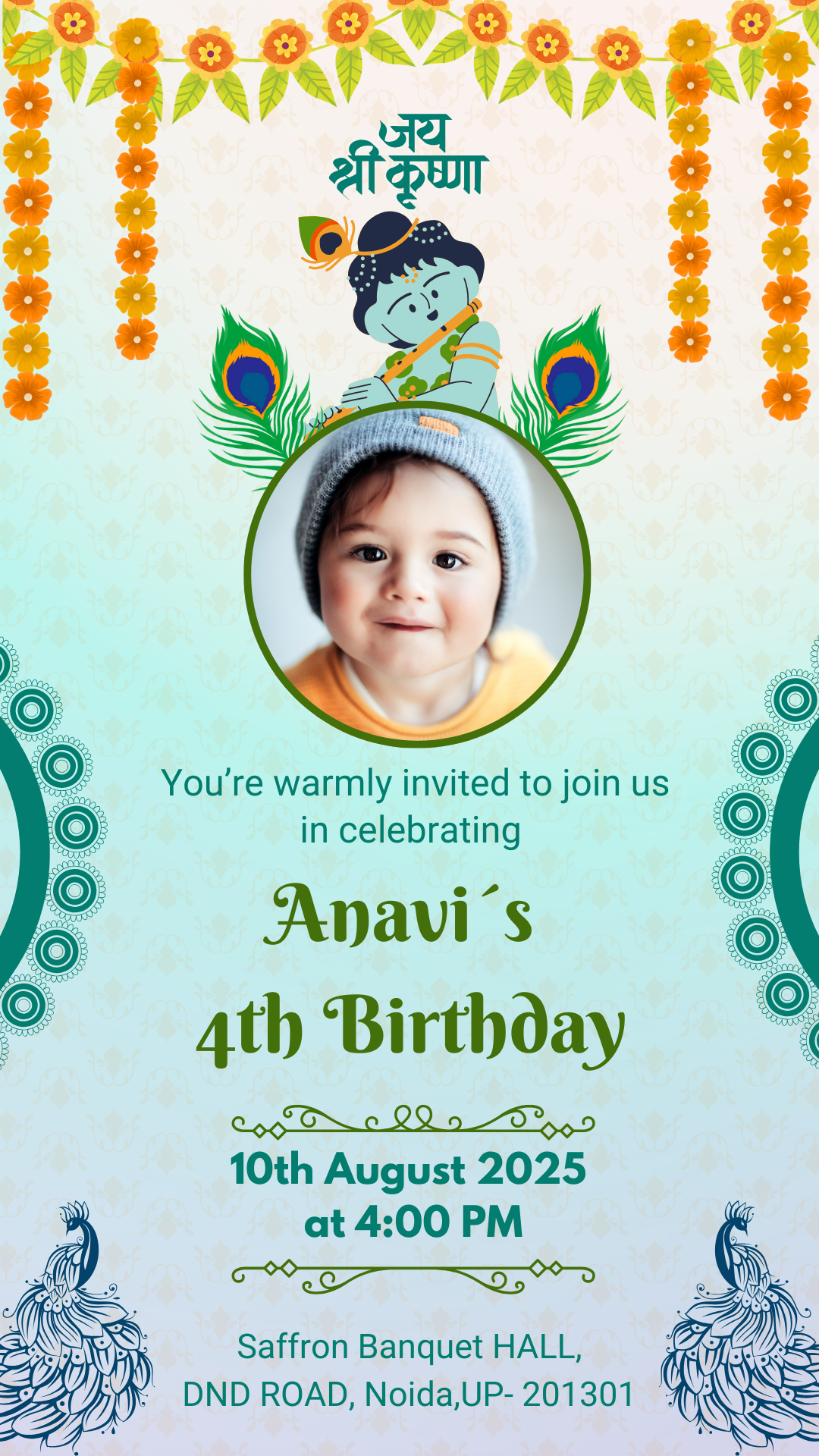 Birthday invitation -  Printable, Personalized, Digital & Evites