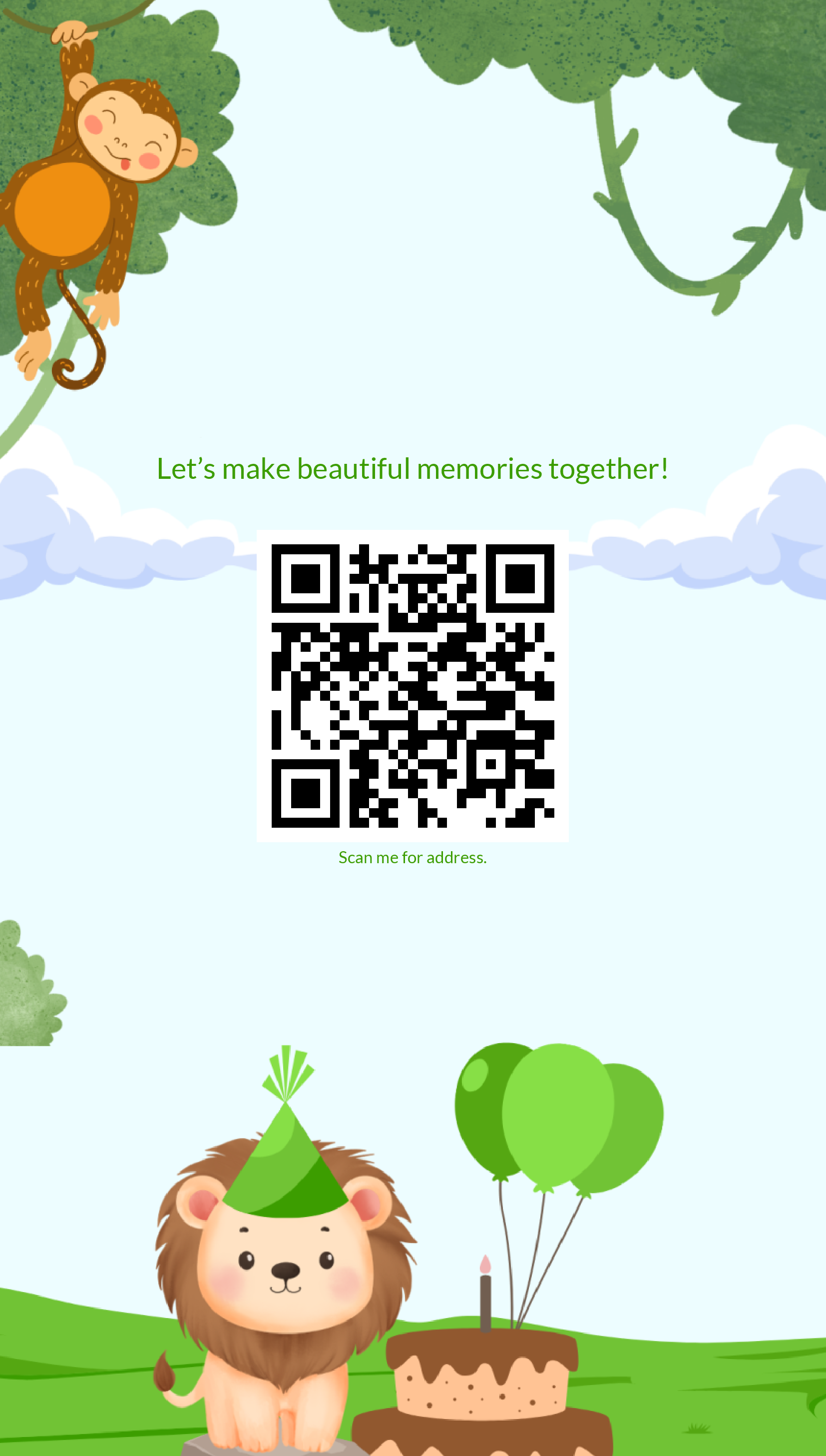 Birthday Invitation Card – Fun & Colorful