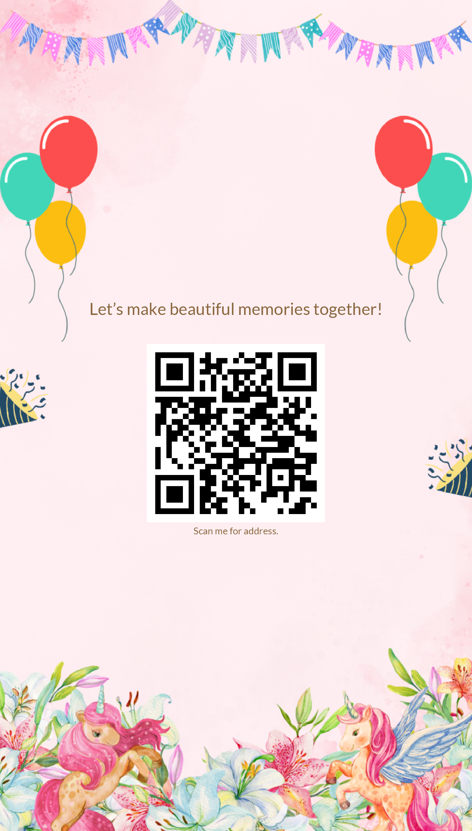 Birthday Invitation Card Online – Cute Kids Party Template