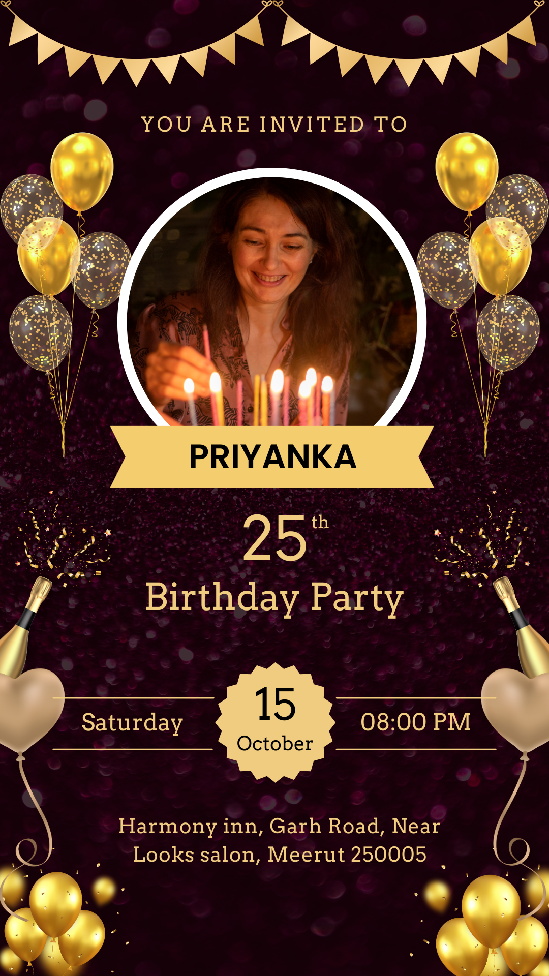 Birthday Invitation Template