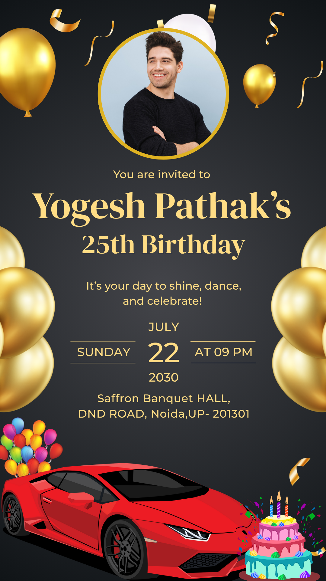 Birthday Invitation Template