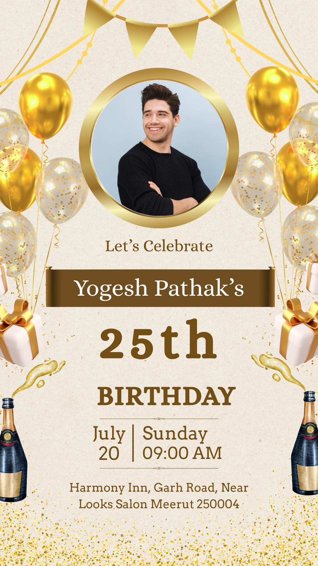 Birthday Invitation Template