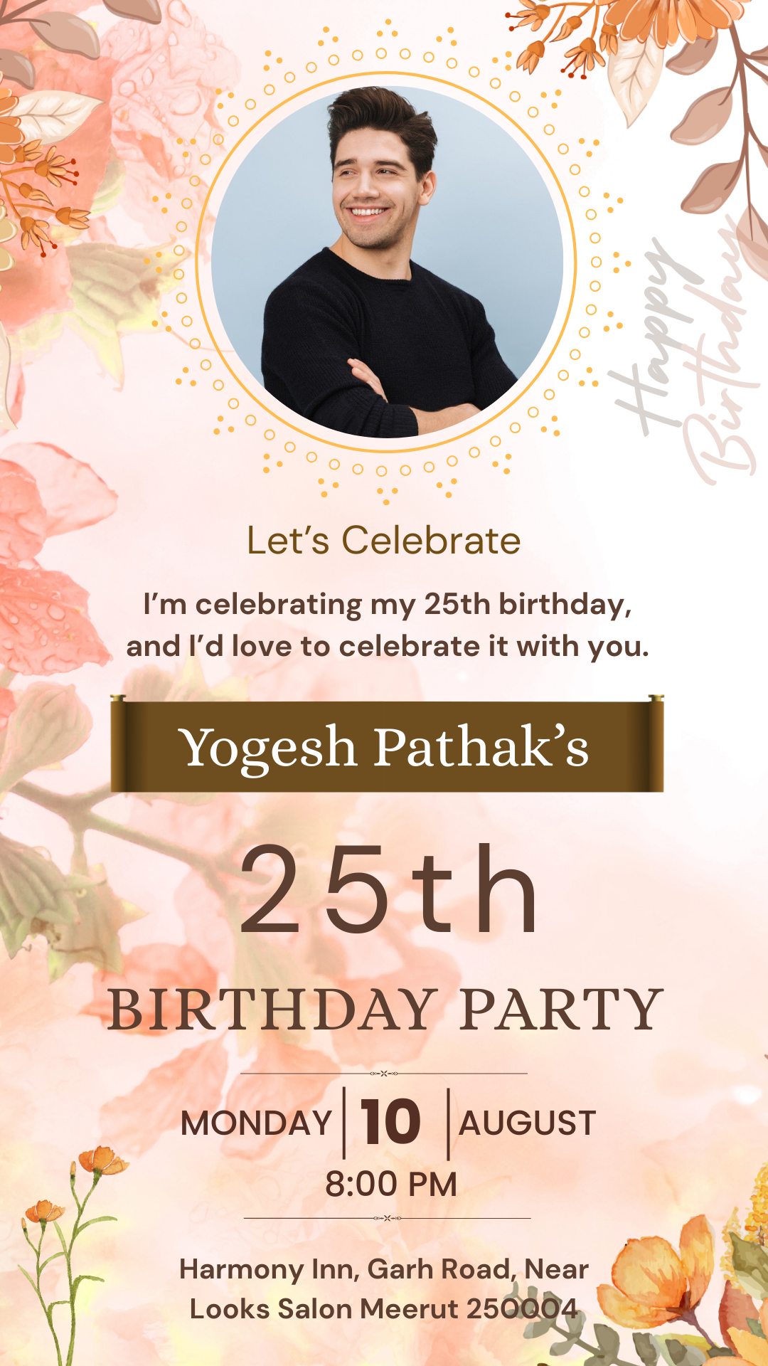 Birthday Invitation Template
