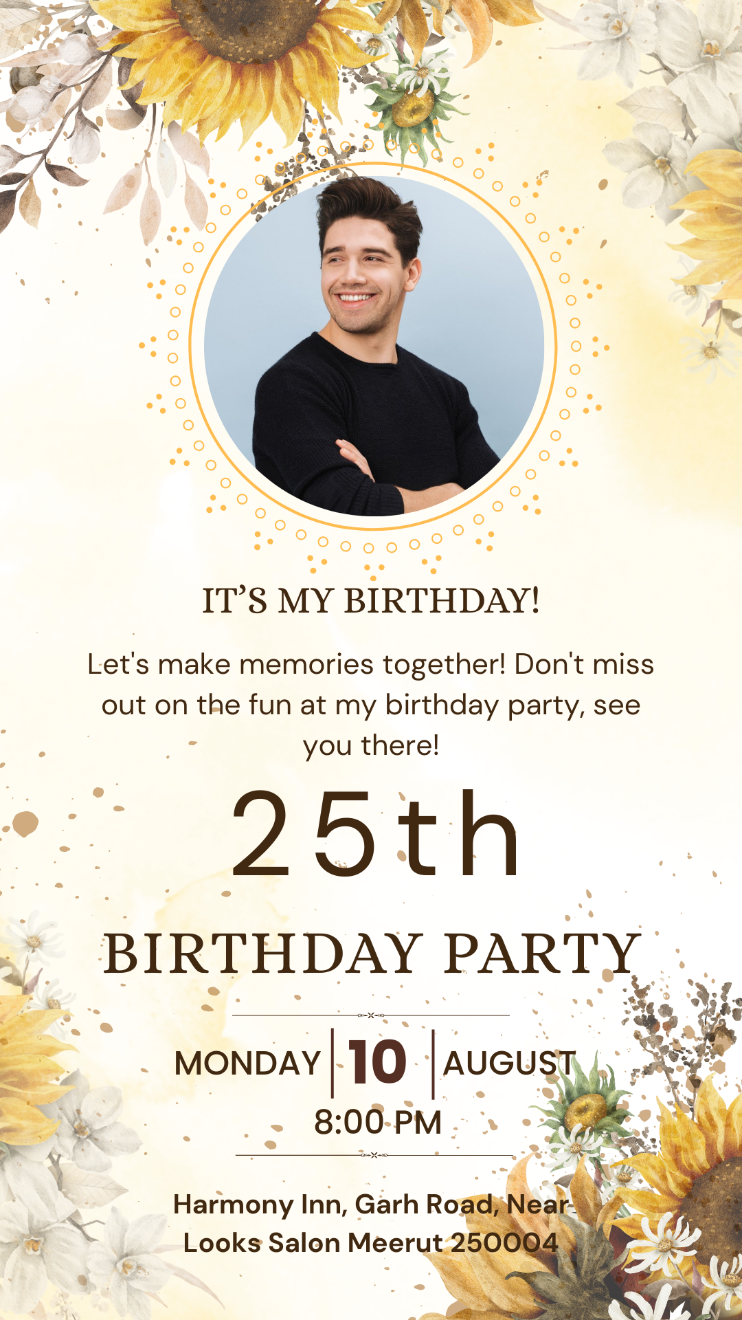 Birthday Invitation Template