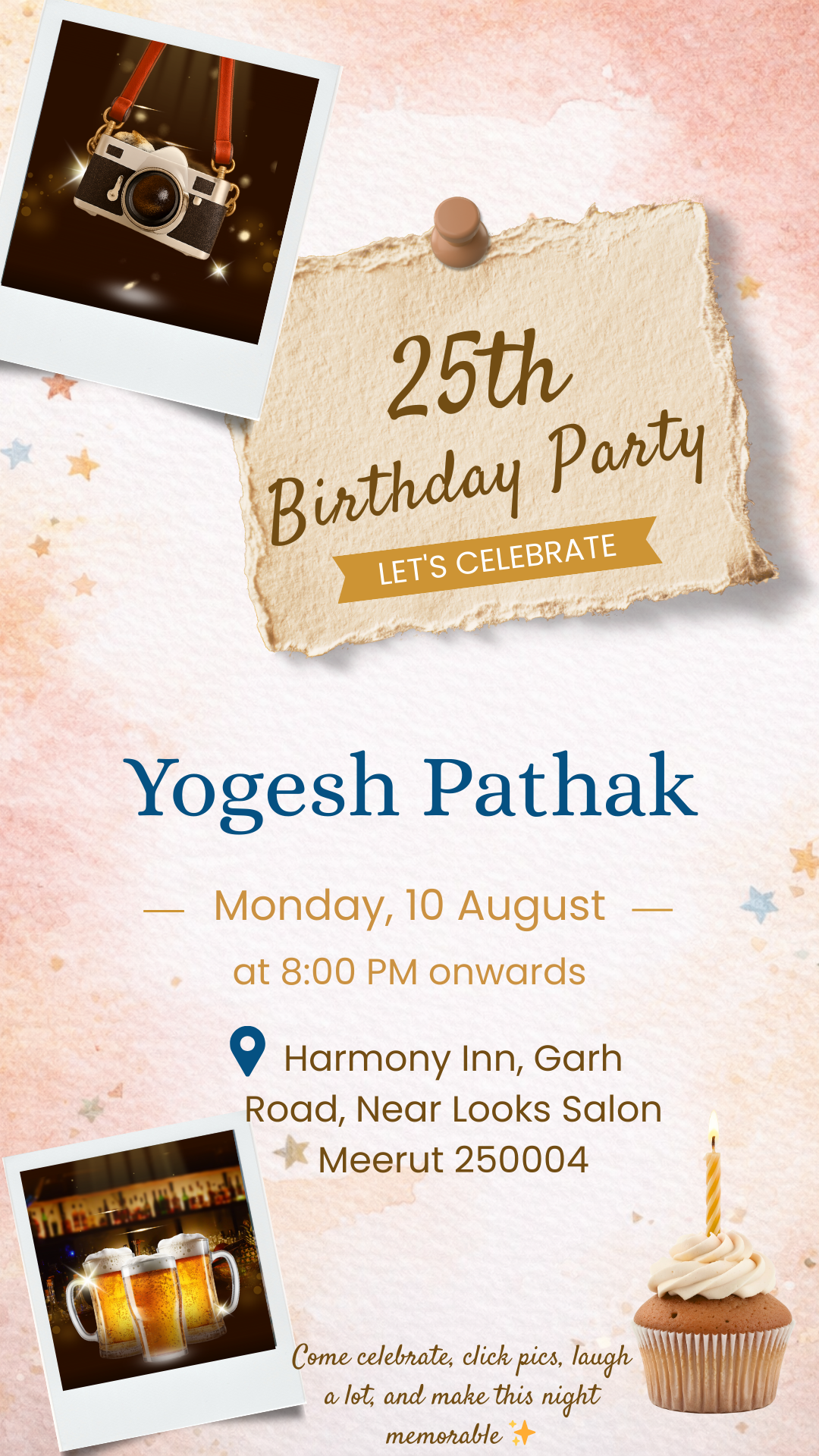 Birthday Invitation Template