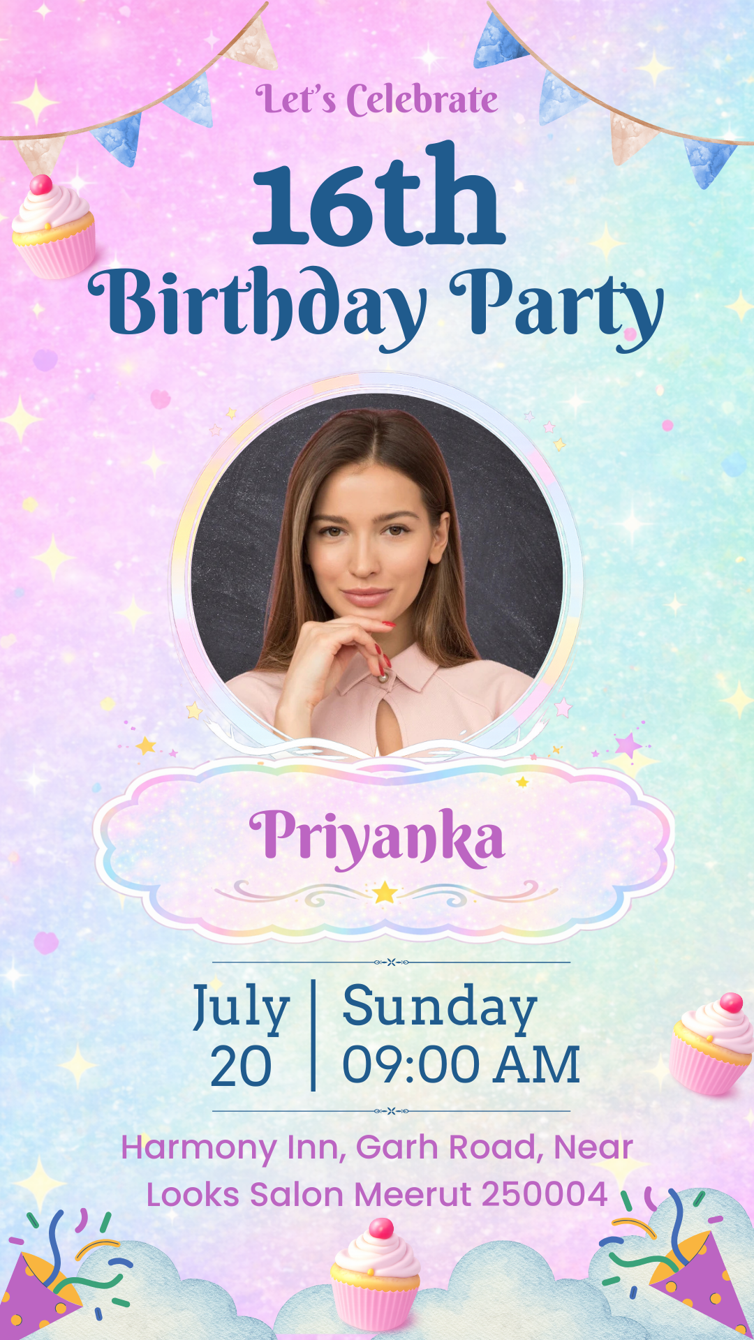 Birthday Invitation Template