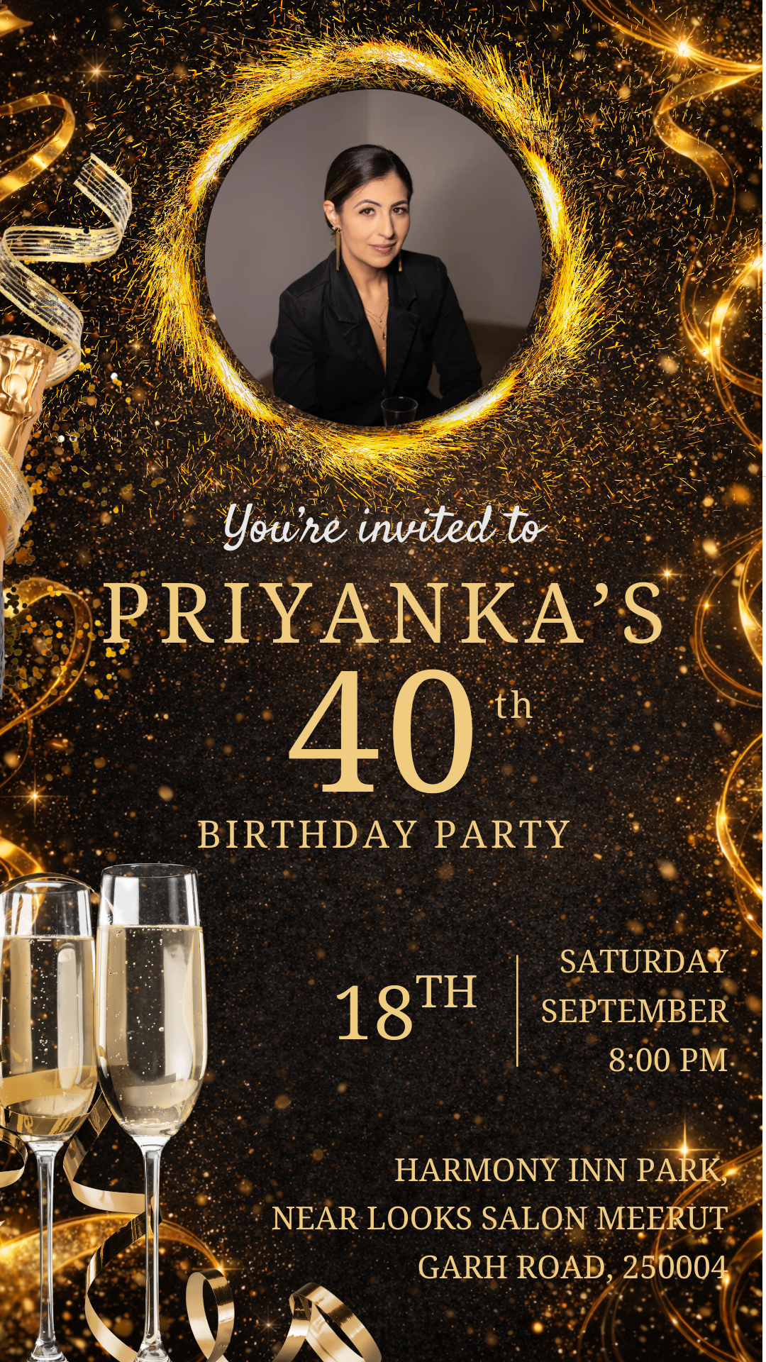Birthday Invitation Template