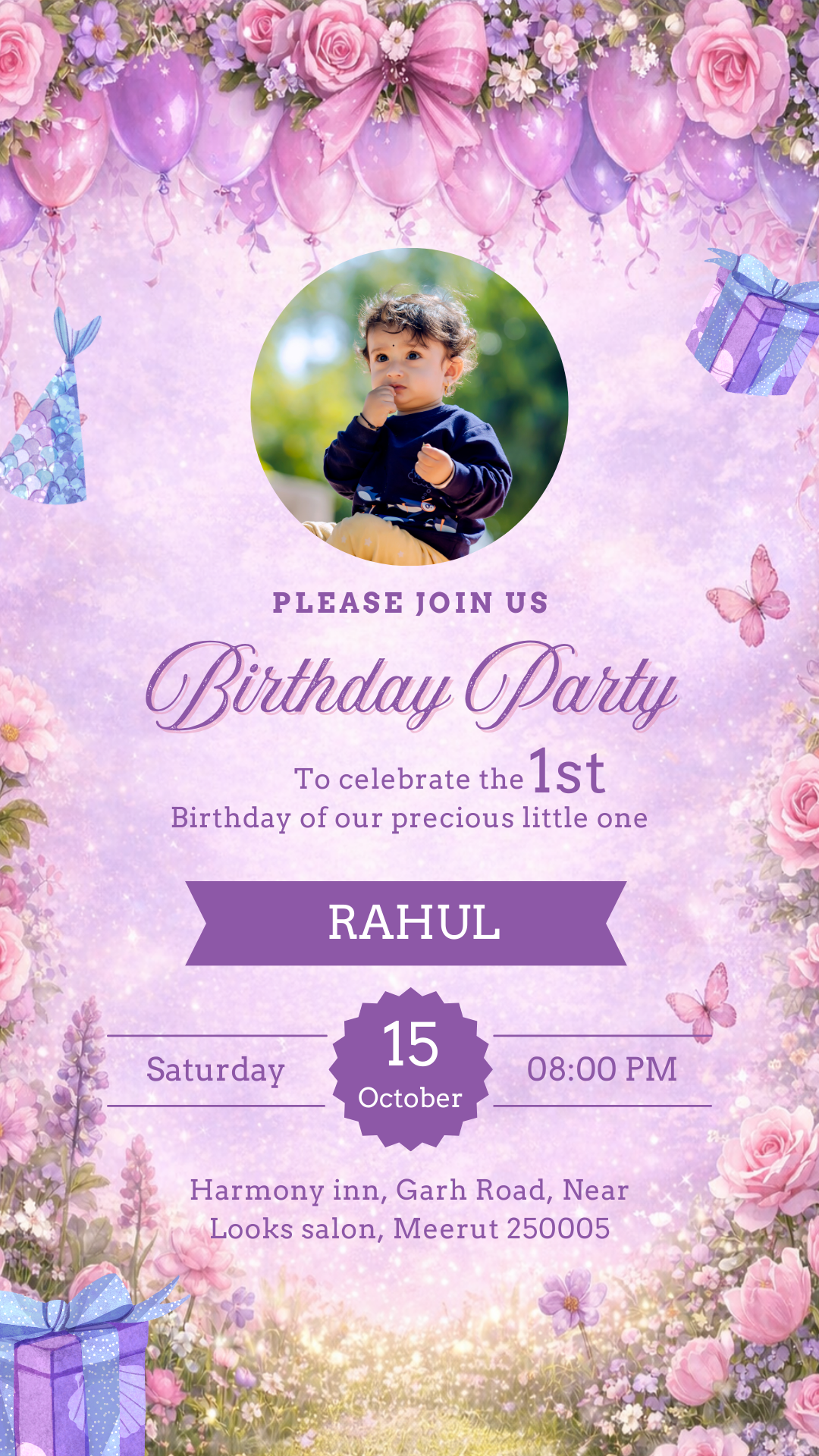Birthday Invitation Template