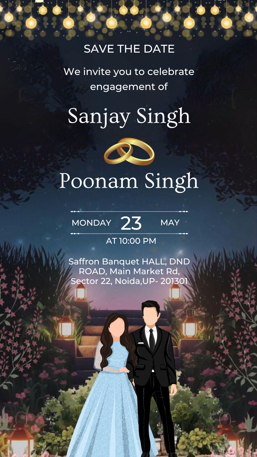 Ring Ceremony Invitation Designs