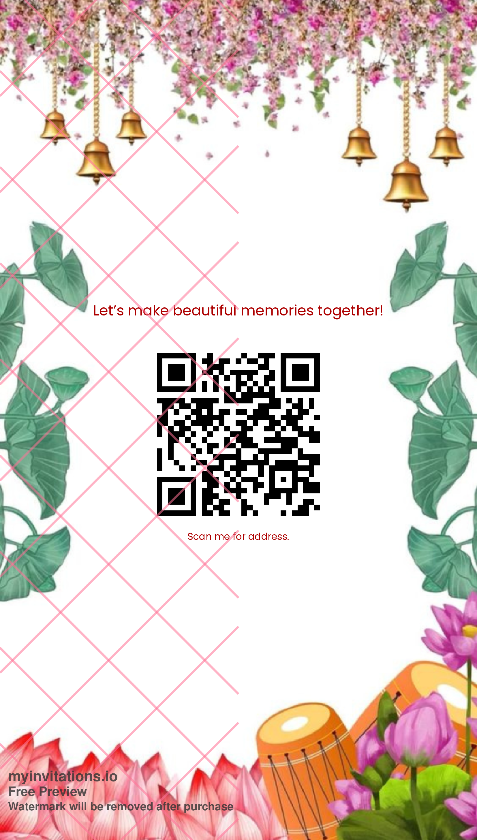 Digital Elegant Wedding Invitation Template