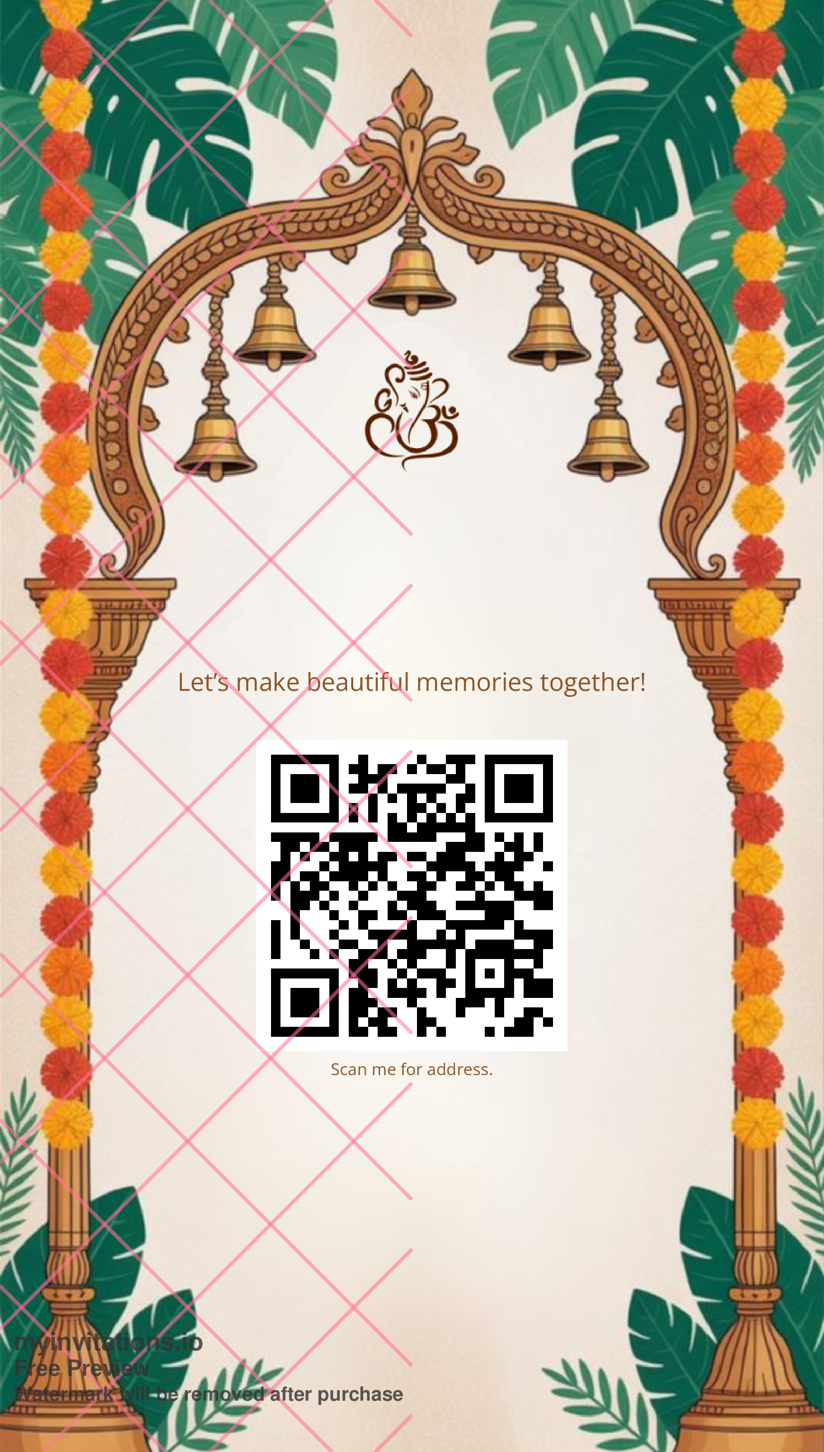 Online Traditional Indian Wedding Card