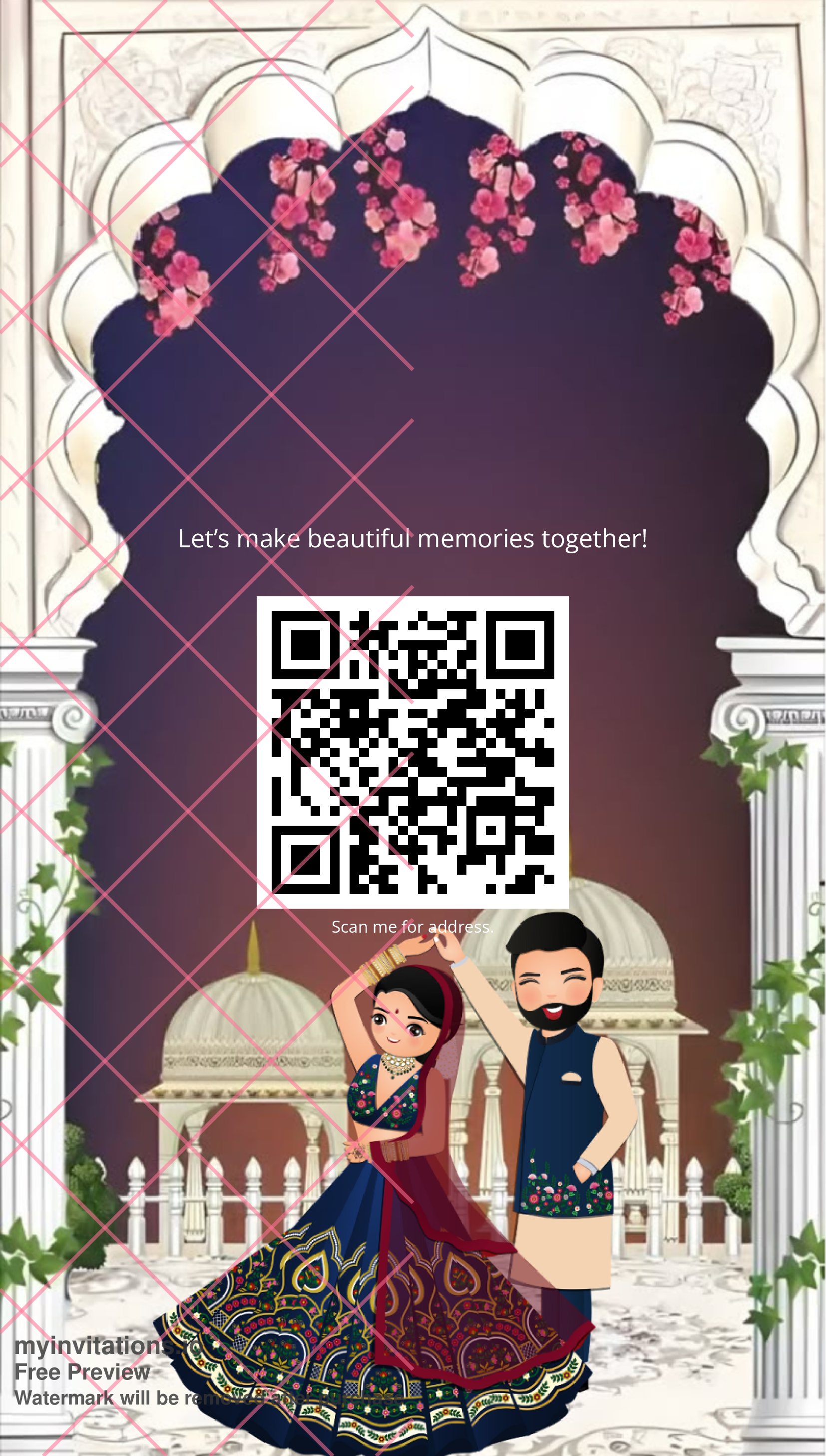 Luxury Wedding E-Invite Template