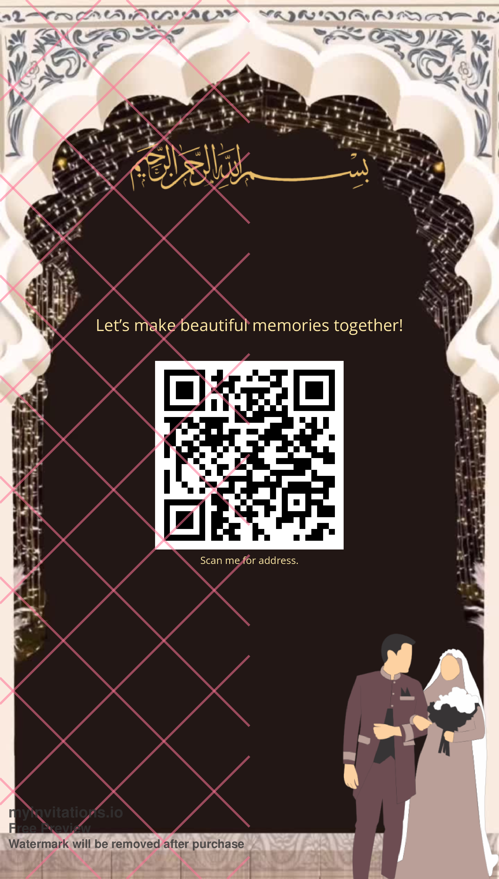 Classic Wedding Invitation E-Card