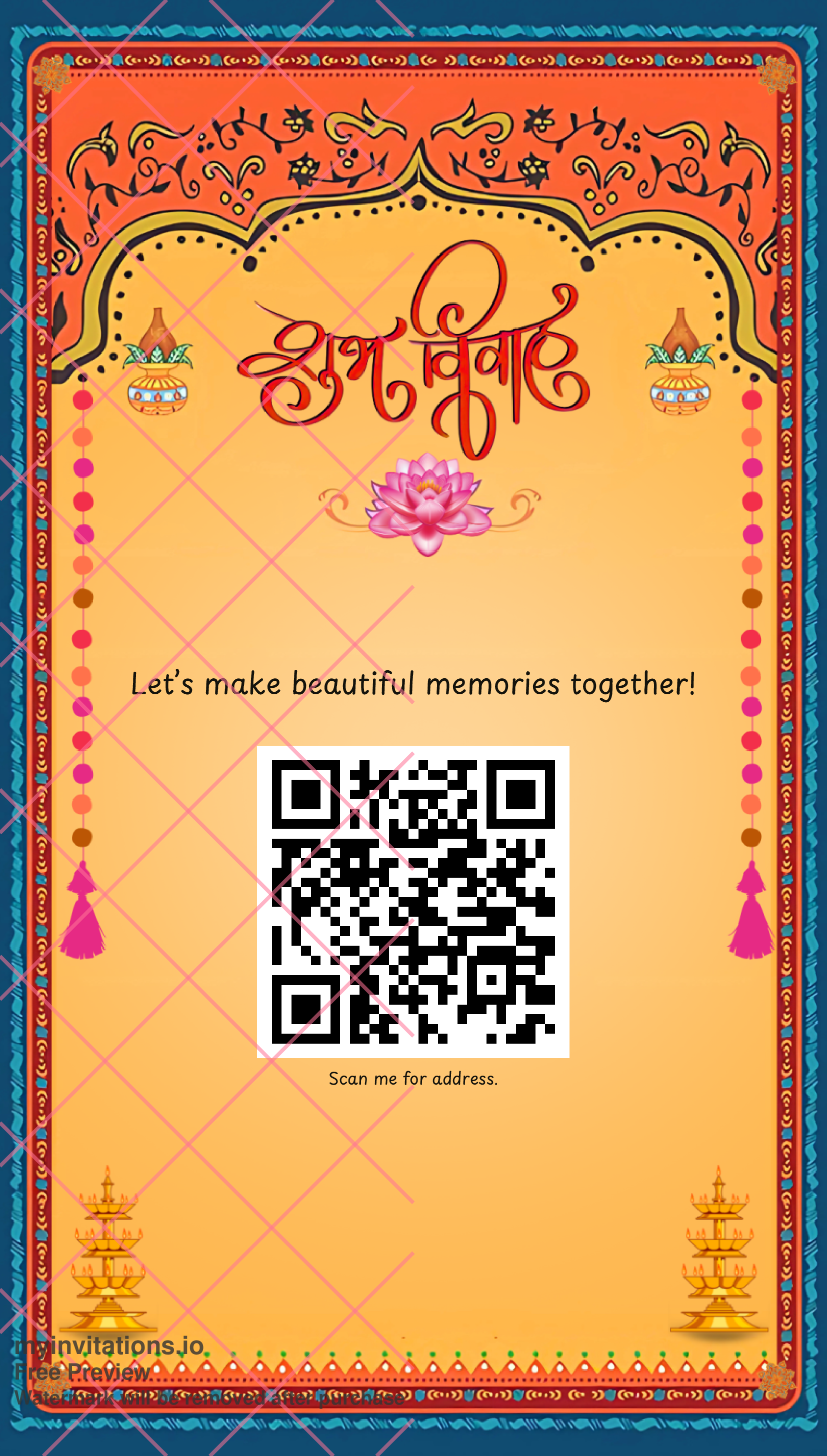 Creative Wedding Invitation Template