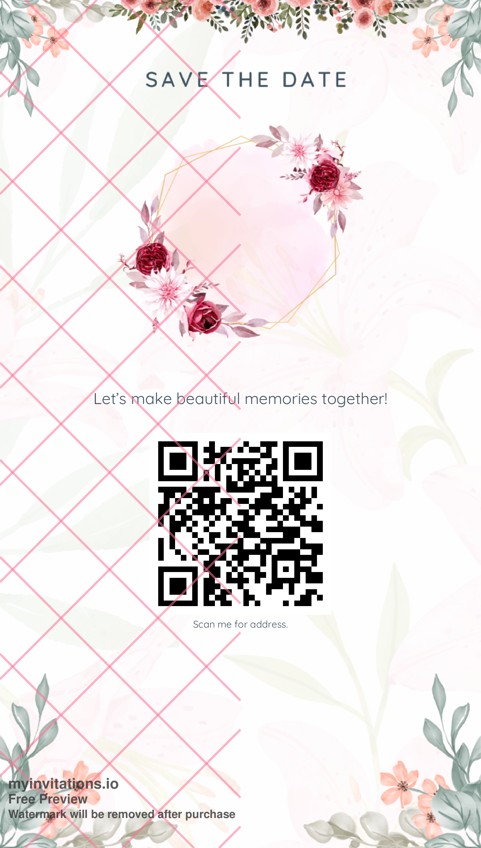 Designer Wedding E-Card