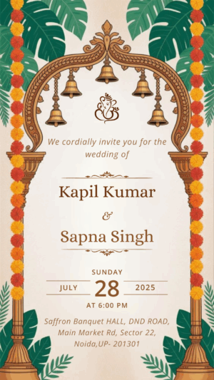 Wedding invitation
