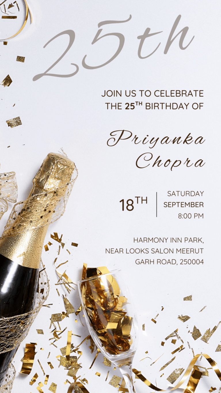 Birthday Invitation Template