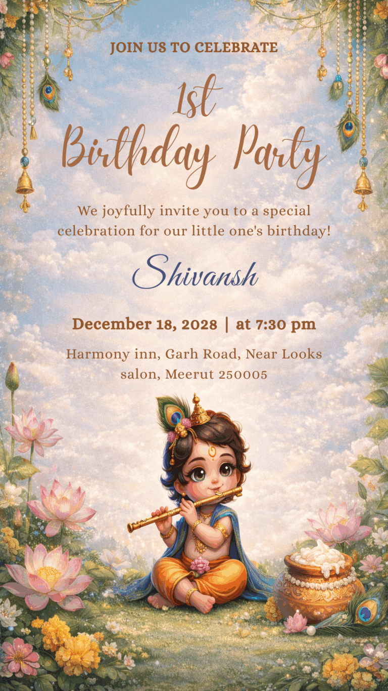 Birthday Invitation Template