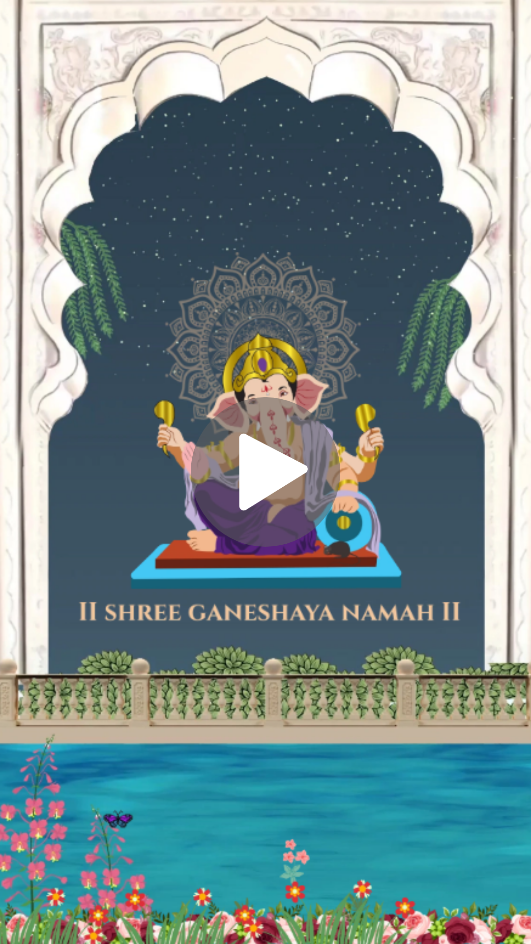 Shubh Aarambh Ganesh Hindu Wedding Invitation Hindi Video