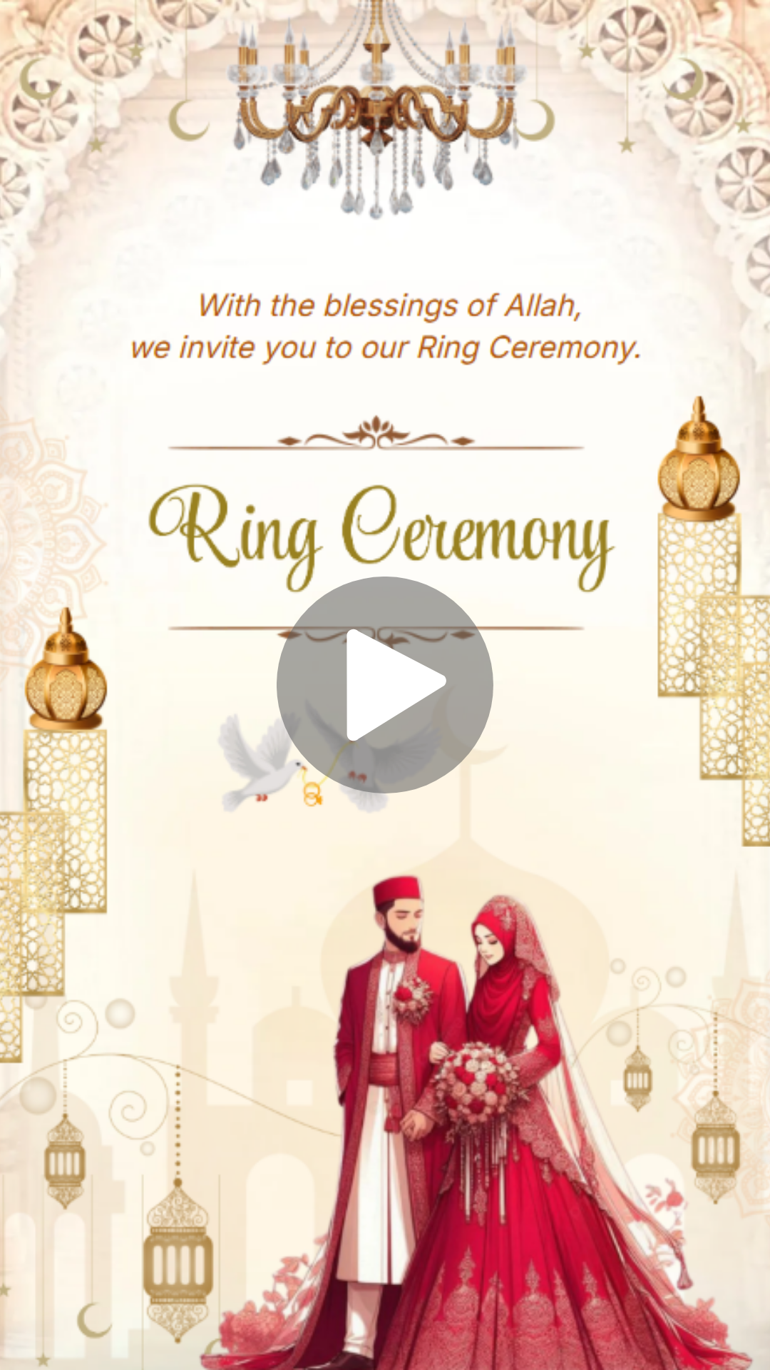 Blessed Ring Ceremony Muslim Video