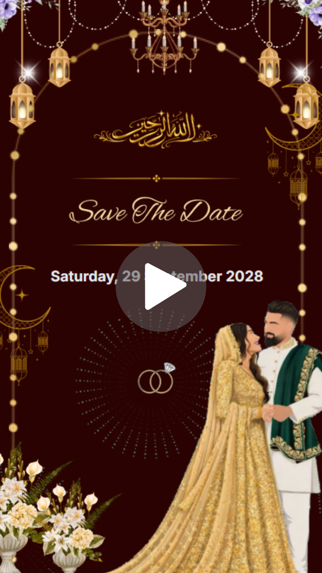 Royal Islamic Muslim Ring Ceremony video