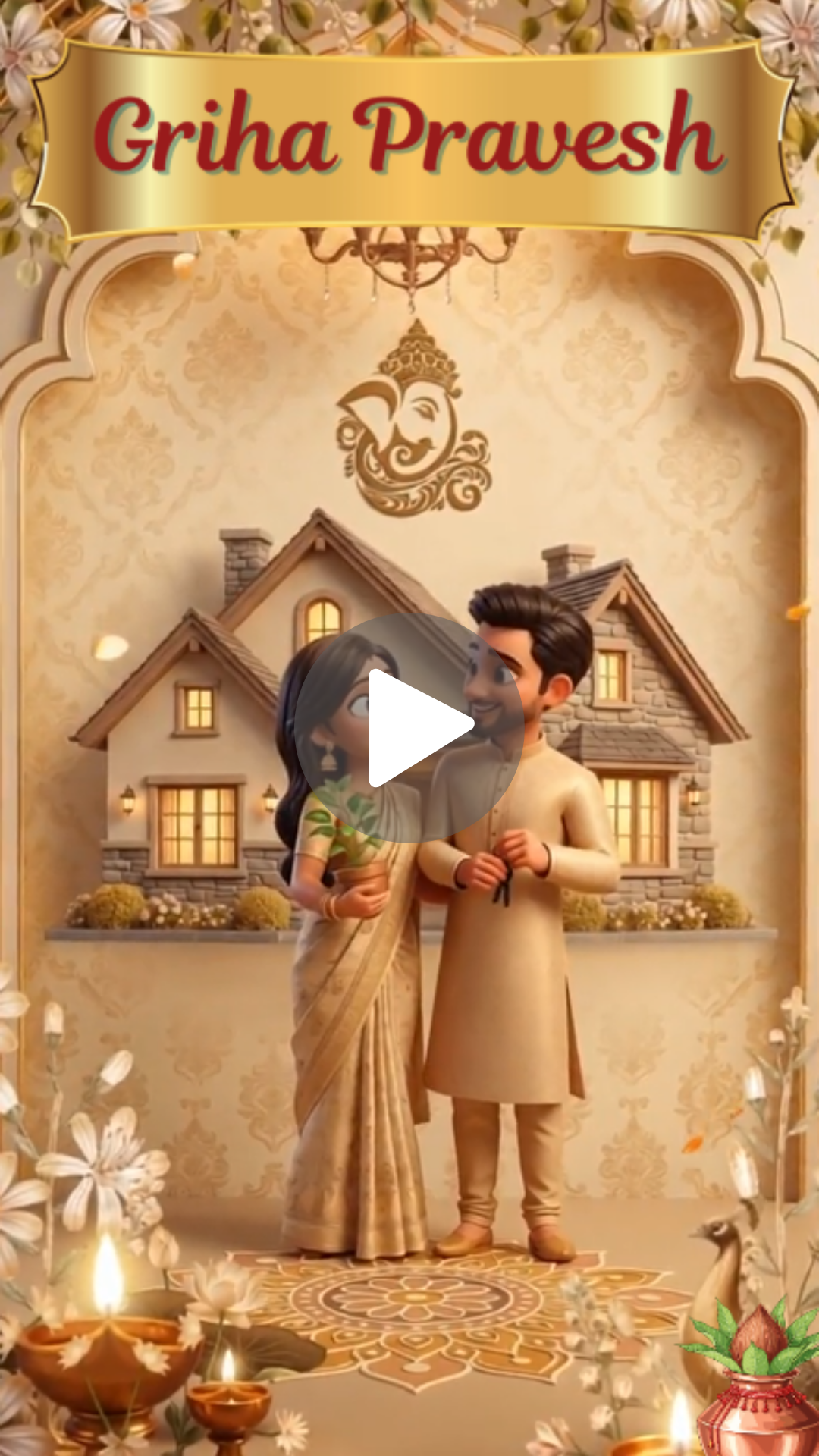 Griha Pravesh Invitation Video & New Home Welcome