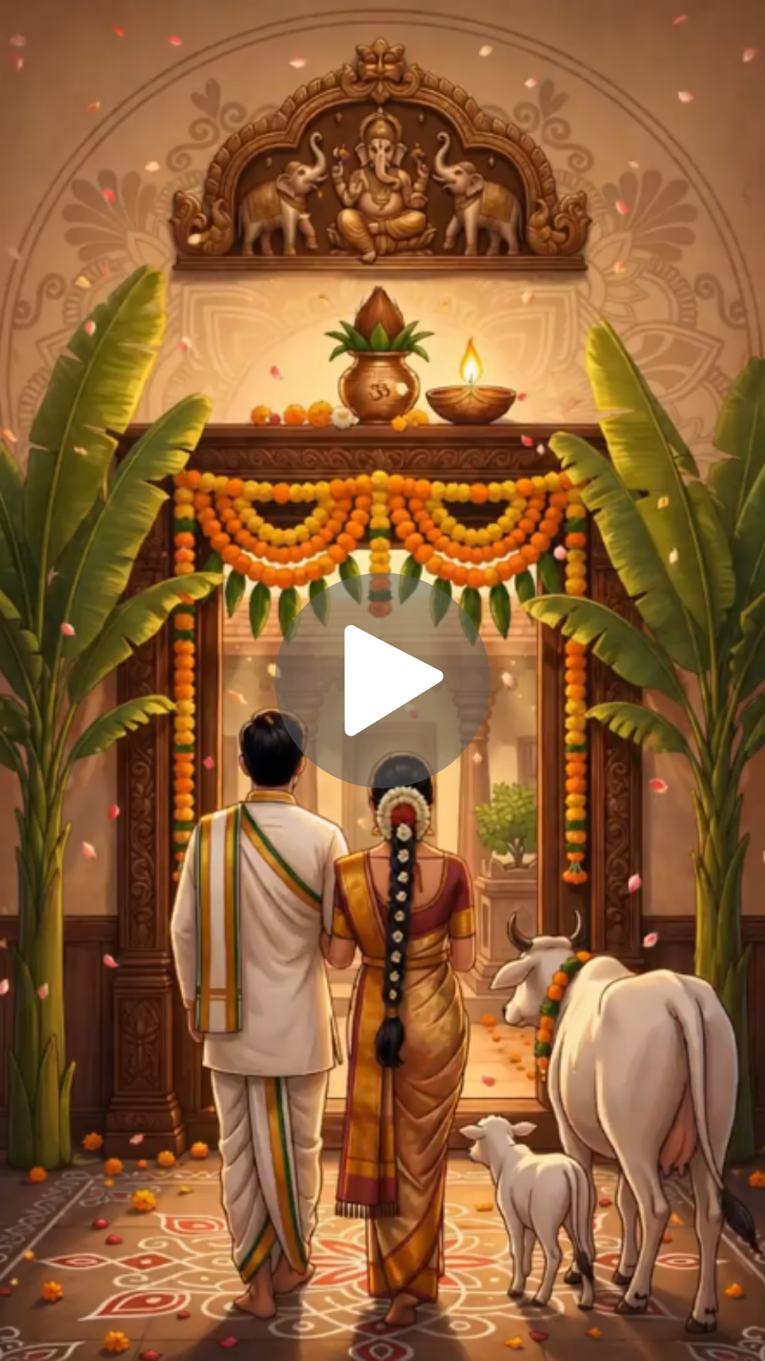 South Indian Griha Pravesh Invitation Video