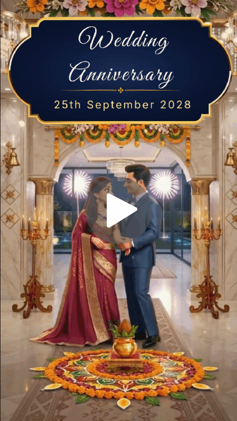 Elegant Royal Couple Theme