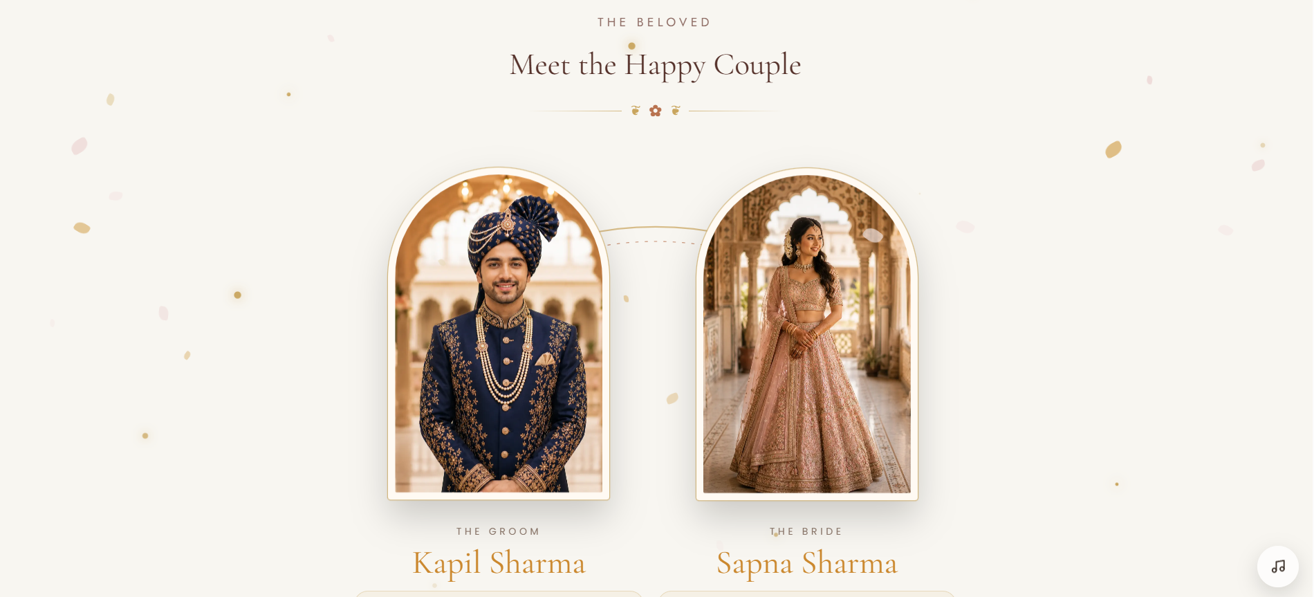 Custom Wedding Website | Personalized Wedding Invitation Website