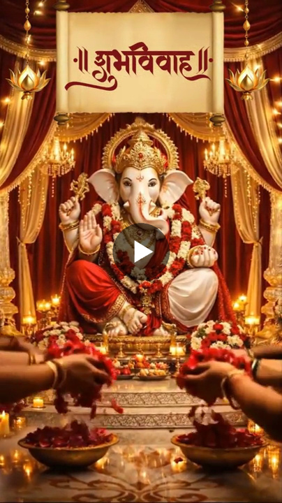 Shubh Vivah Ganesh Wedding Invitation