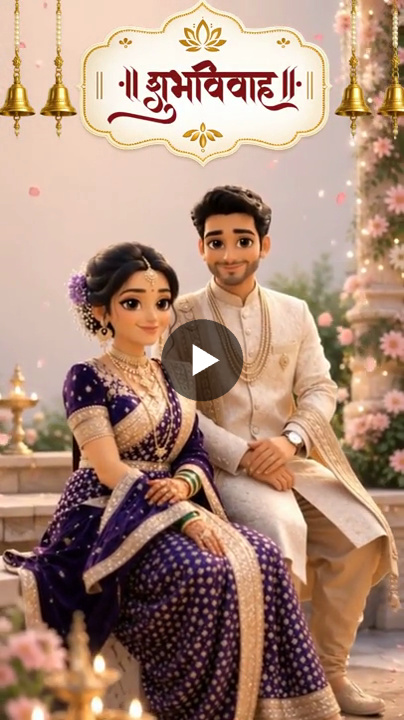 Splendid Marathi Wedding Video Invitation