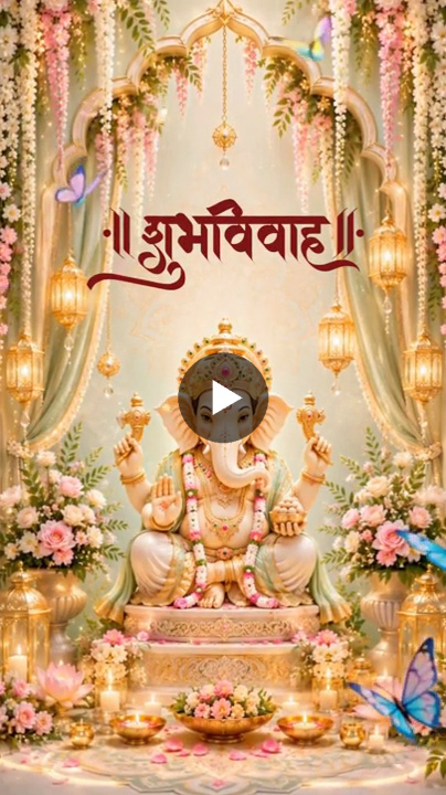 Ganesh Hindu Wedding Video Invitation