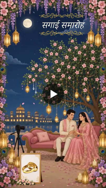 Enchanting Moonlit Sagai Invitation Video