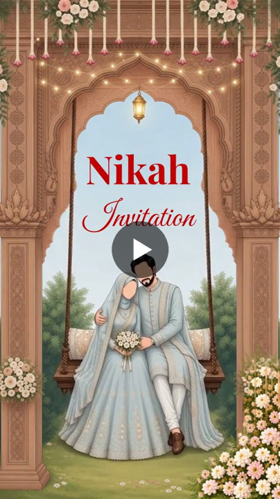 Muslim Wedding Video Invitation
