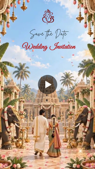 Majestic Temple Bliss – Wedding Video