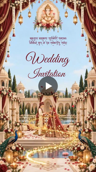 Majestic Ganesh Blessings – Wedding Video Hindu