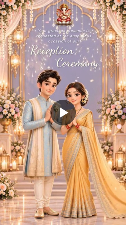 Ganesha Blessings Reception – Reception Video