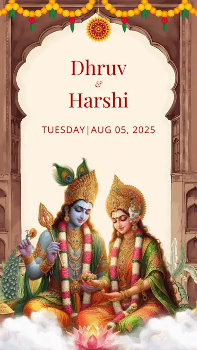 Radha Krishna Eternal Blessings